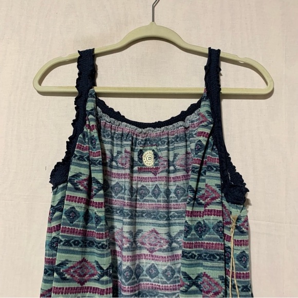 Double D Ranch Boho Western Print Open Front Cardigan Sweater - Picture 3 of 8